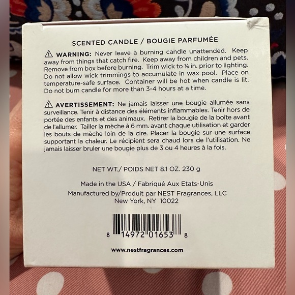 NEST scented candle Passion; limited edition Breast Cancer Research Foundation💞 - Picture 13 of 13